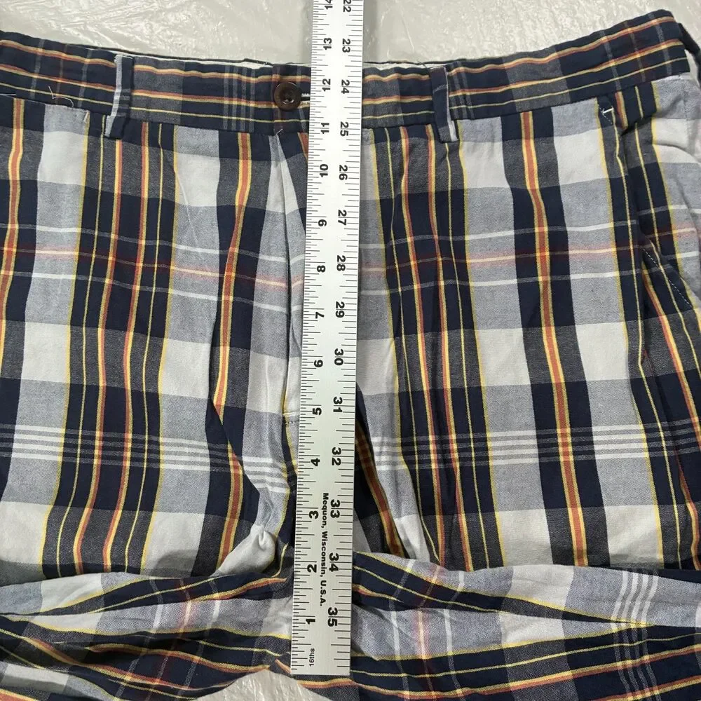 VTG Polo Ralph Lauren Plaid India Shorts 34 (36) 12